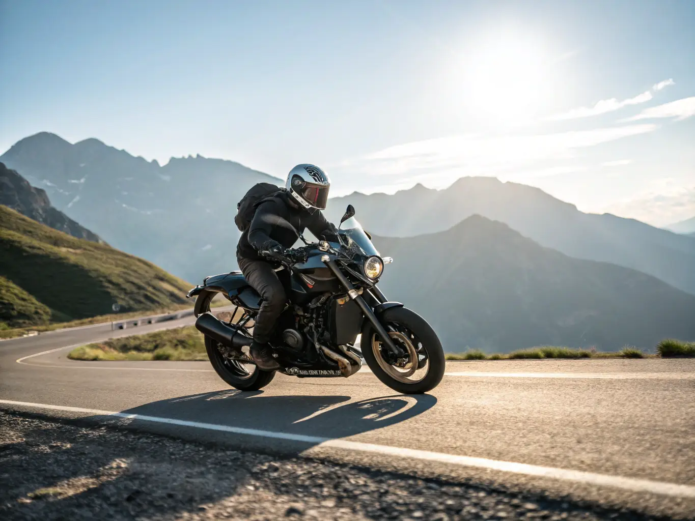 A rider wearing durable and protective motorcycle pants, highlighting their reinforced knee and hip areas, while standing next to their motorcycle.