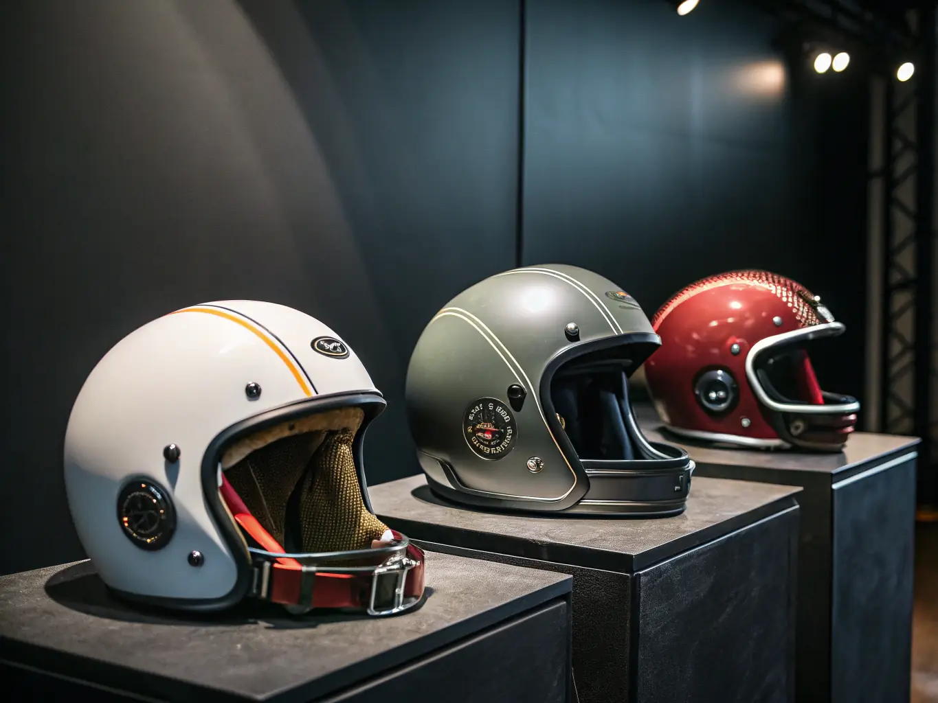 A full-face motorcycle helmet with a clear visor, showcasing its aerodynamic design and robust construction, suitable for high-speed riding and maximum protection.